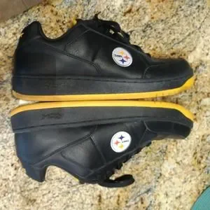 Rare Reebok Pittsburgh Steelers NFL Official Shoes 12 Shoes Black Yellow Reebok | Shoes | Rare Reebok Pittburgh Steelers Nfl Official  main image 2